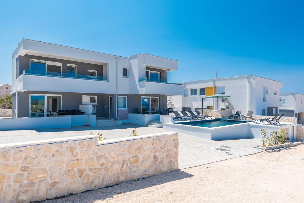 Adris 2 Luxury Modern Apartment With A Pool Novalja Exterior photo